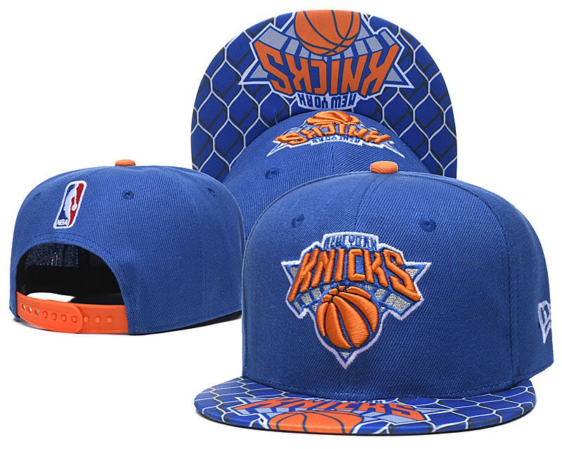2020 NBA New York Knicks Hat 20201192->nba hats->Sports Caps